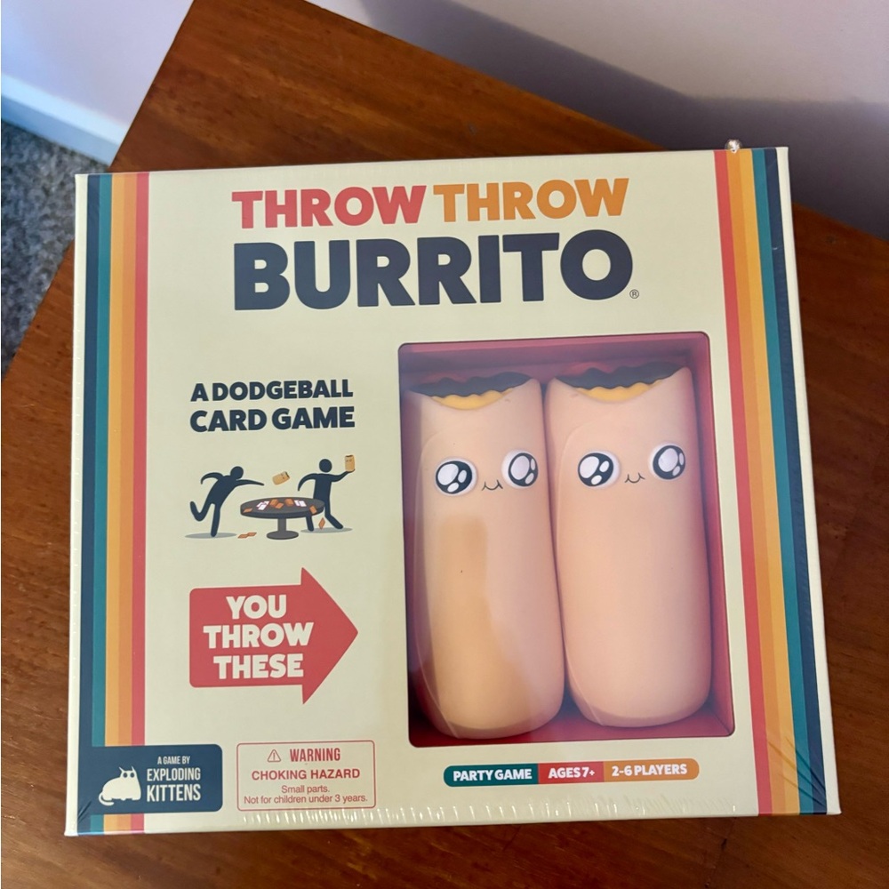 BNIB Throw Throw Burrito Card Game